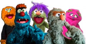 Puppets in action