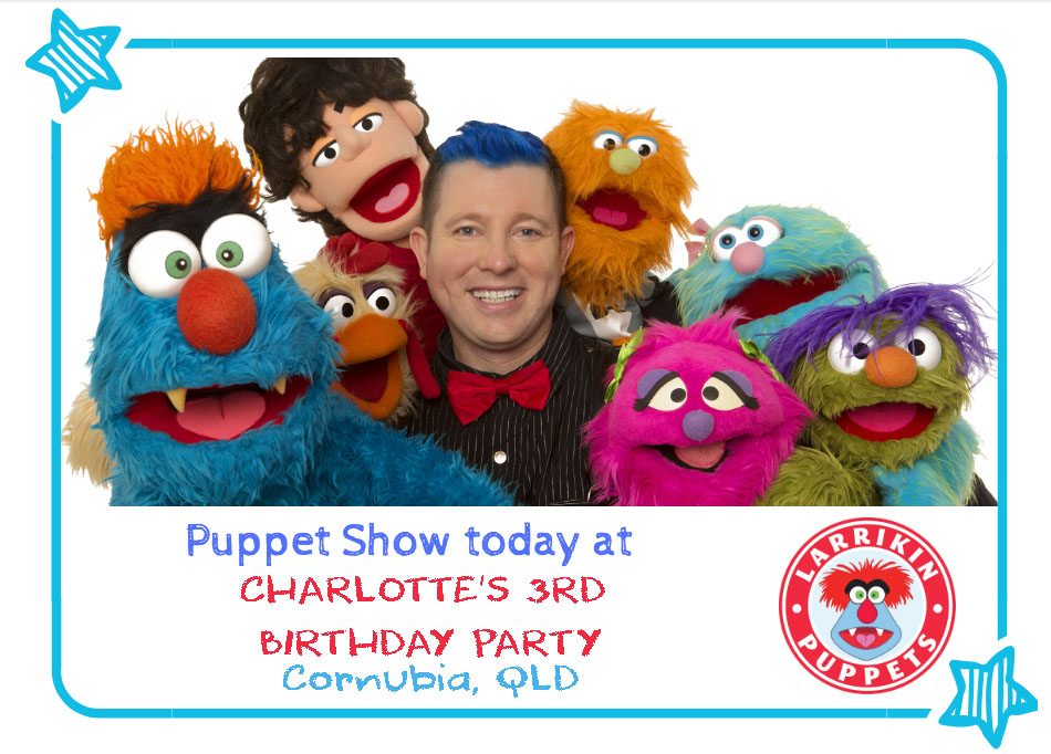 birthday party puppet show cornubia