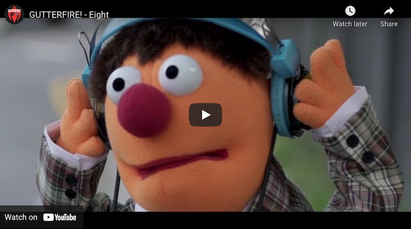 Larrikin Puppets Rock Out On New Gutterfire Music Video - Eight