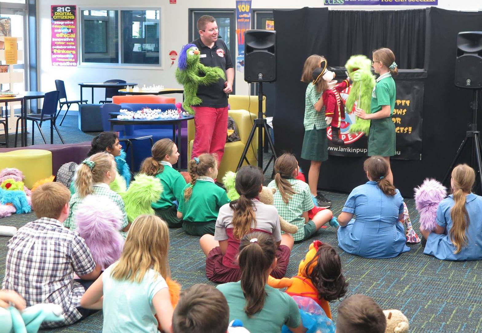 From Foundation to Year 12: How a Puppetry Workshop for Schools Supports the Arts and English Curriculums