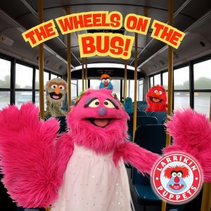 Wheels On The Bus - Nursery Rhymes For Kids - Larrikin Puppets